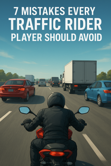 7 Mistakes Every Traffic Rider Player Should Avoid